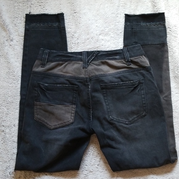 Free People Patched & Relaxed skinny jeans - Picture 4 of 8